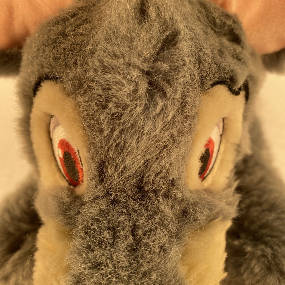 Disney‎ Store Tramp Plush 13" Lady and the Tramp Gray Dog Stuffed Animal Laying - Picture 3 of 12